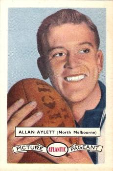 1958 Atlantic Petrol Stations Victorian League Stars #80 Allen Aylett Front